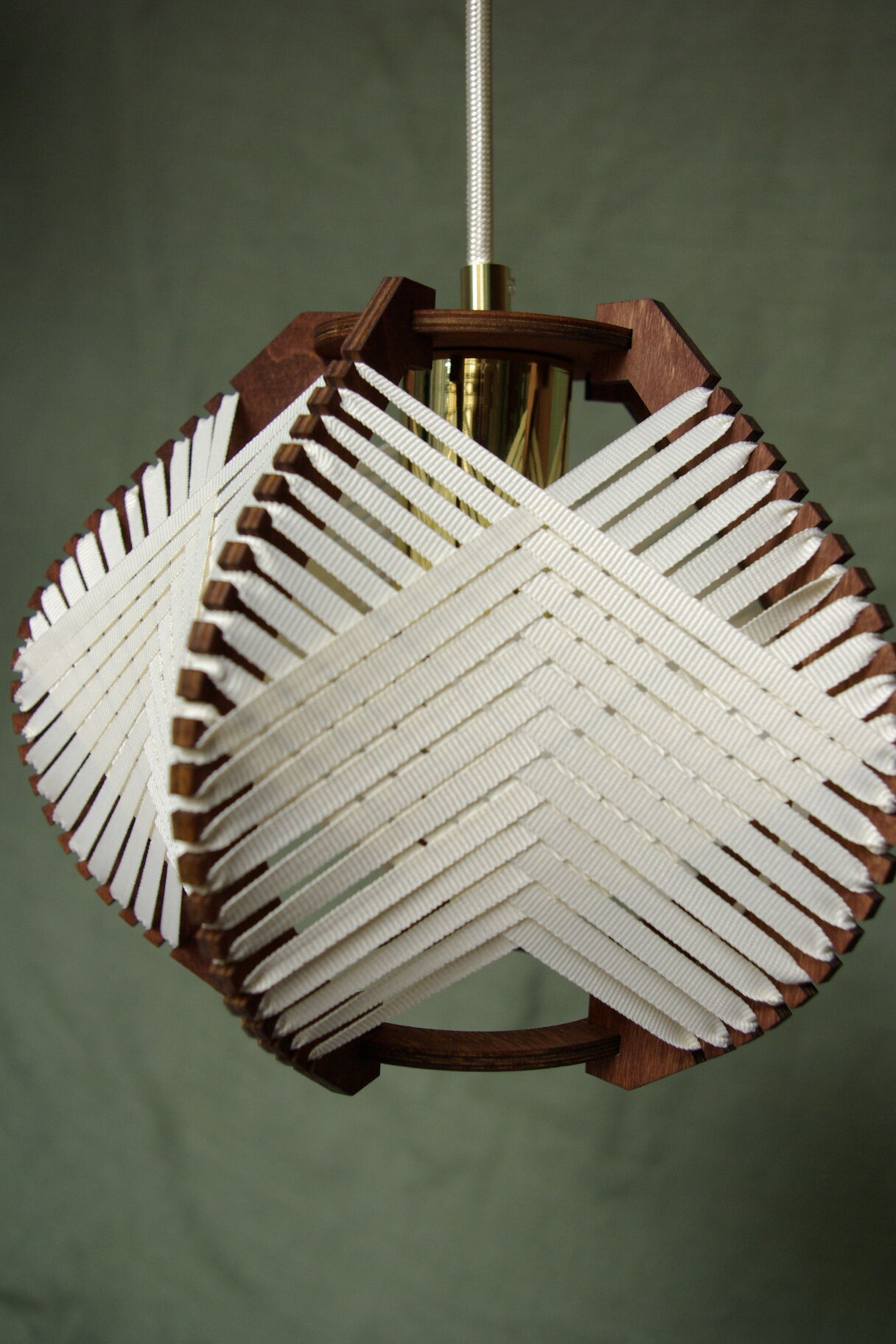 White woven walkman to hang