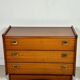 Commode marine en placage de teck Gautier france 1960