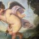 Tableau "cupidon". huile sur toile
