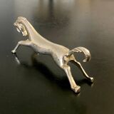 6 porte-couteaux en métal forme cheval