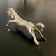 6 horse-shaped metal knife holders