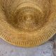 Large wicker basket armchair, Italy, 1970s