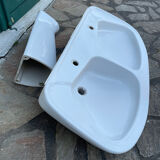 Vintage double basin Jacob Delafon - Valencay model