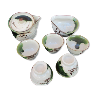 Japanese tea pot in her box