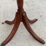 English style round side table lion claw 60cm