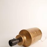 Gold Glazed Ceramic Table Lamp by Bitossi for Bergboms, 1970's