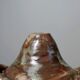 Petit vase brutaliste artisanal céramique vernissée début des années 2000
