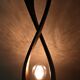 Abstract Wooden Standing Sculpture Floor Lamp by Flowlight Design Inifinity