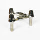 1970s modern modular candlestick designed by W. Stoff & H. Nagel, Germany