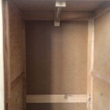 Verdigris two-door wardrobe