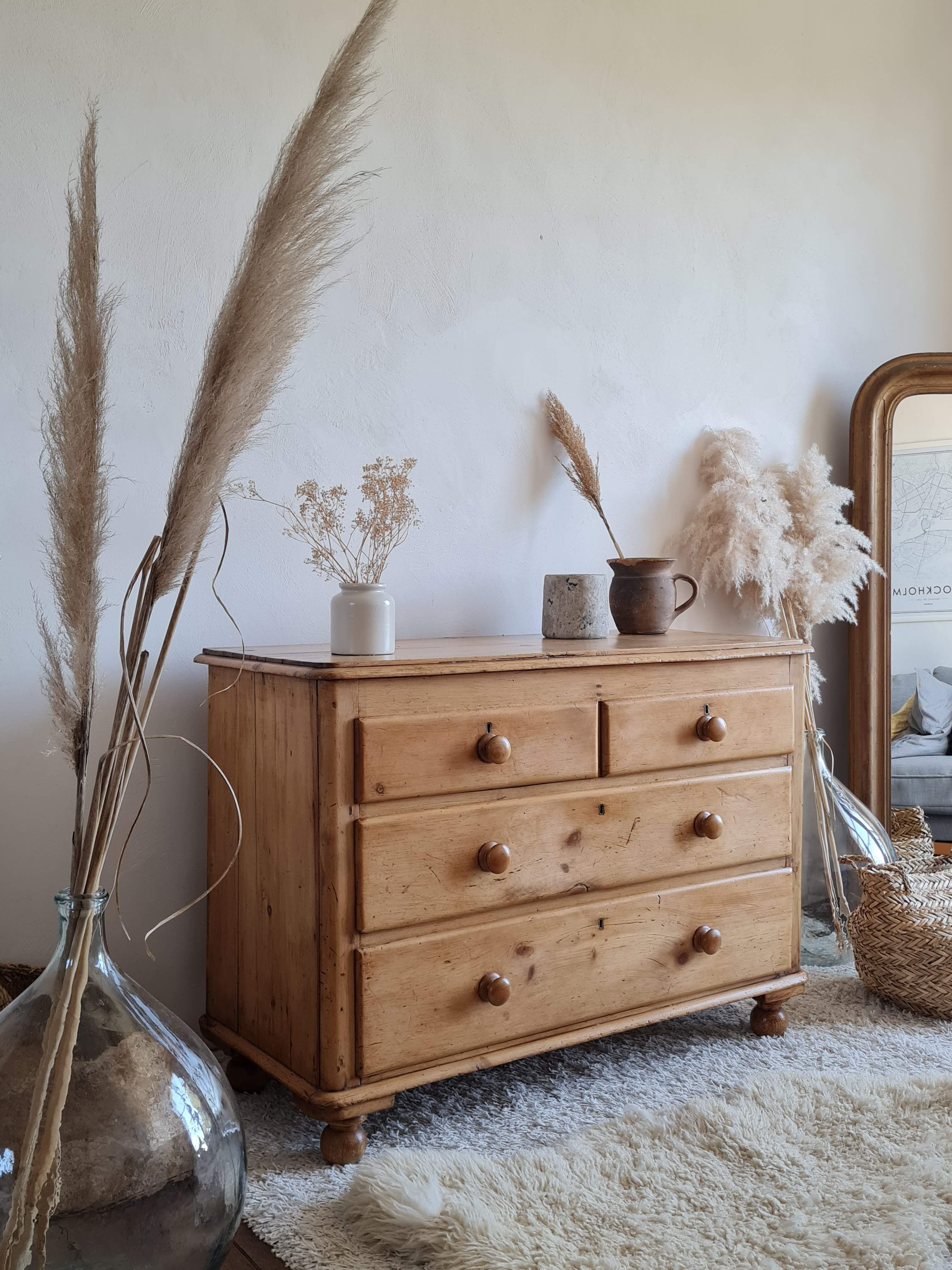 Old English style dresser