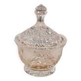 Cut crystal bonbonnière