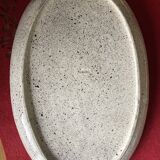 Plat décor poisson Valauris