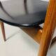 Vintage danish design cow horn chair mahjongg midcentury 1960s
