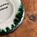 6 tasses en faïence de Quimper.