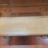 Vintage oak chest of drawers from the 60s