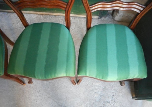 4 chairs Louis Philippe