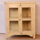 Art Deco cabinet in original ecru patinated Burmese teak.