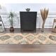 Turkish Oushak wool runner 91x305