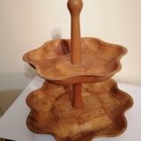 Wooden servant on two levels