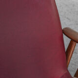 Set easy chairs by louis van teeffelen for wébé, dutch design, 1960s