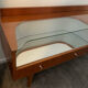 Enfilade Scandinavian tv cabinet of the 60s in teak
