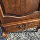 Louis XV style bonnetière in solid oak