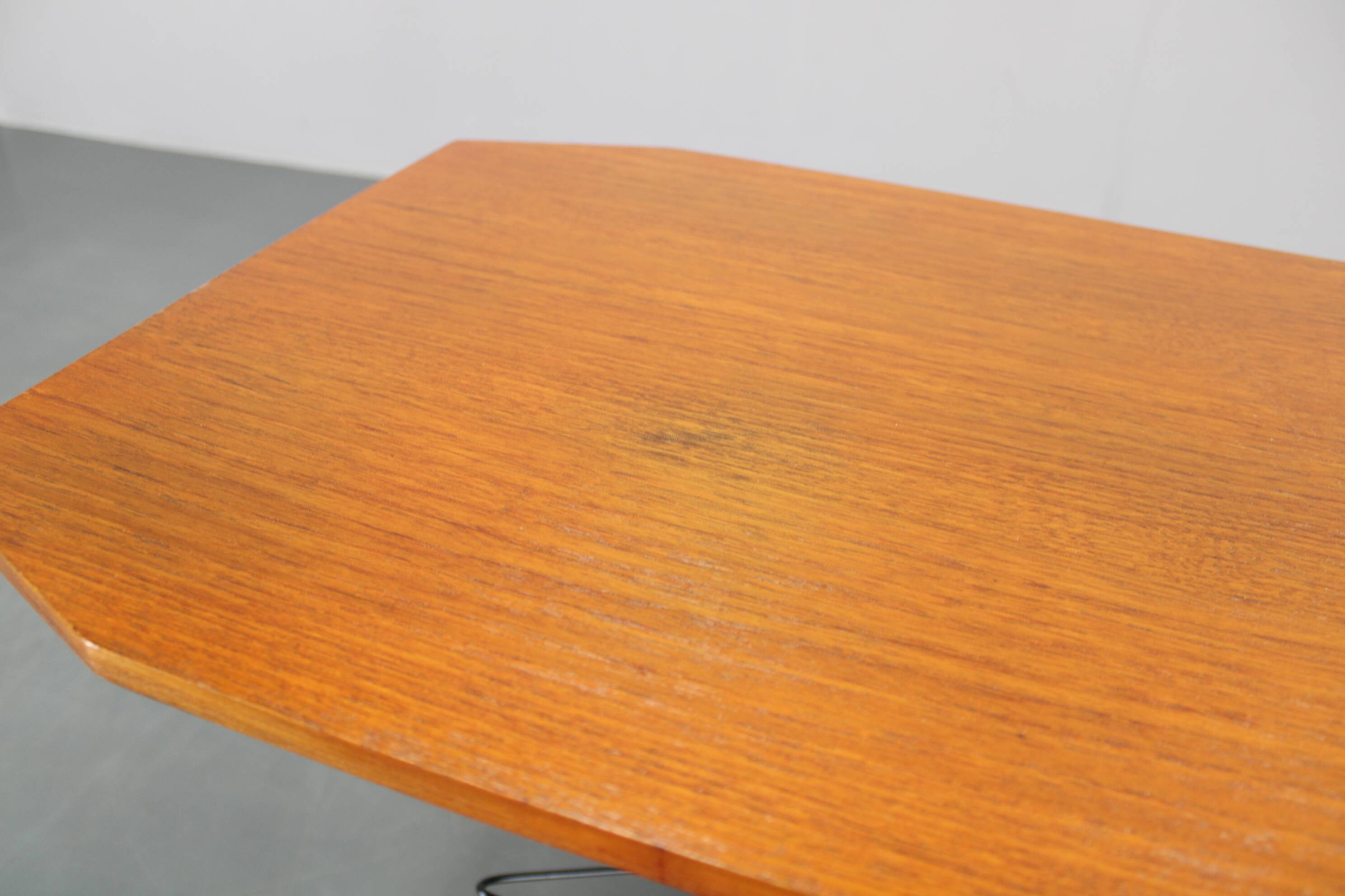 1960s Italian teak coffee or side table