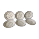 6 flat plates - Luneville, Madeleine model