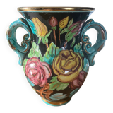 Vallauris Monaco vase signed Cerart