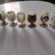 6 onyx wine glasses