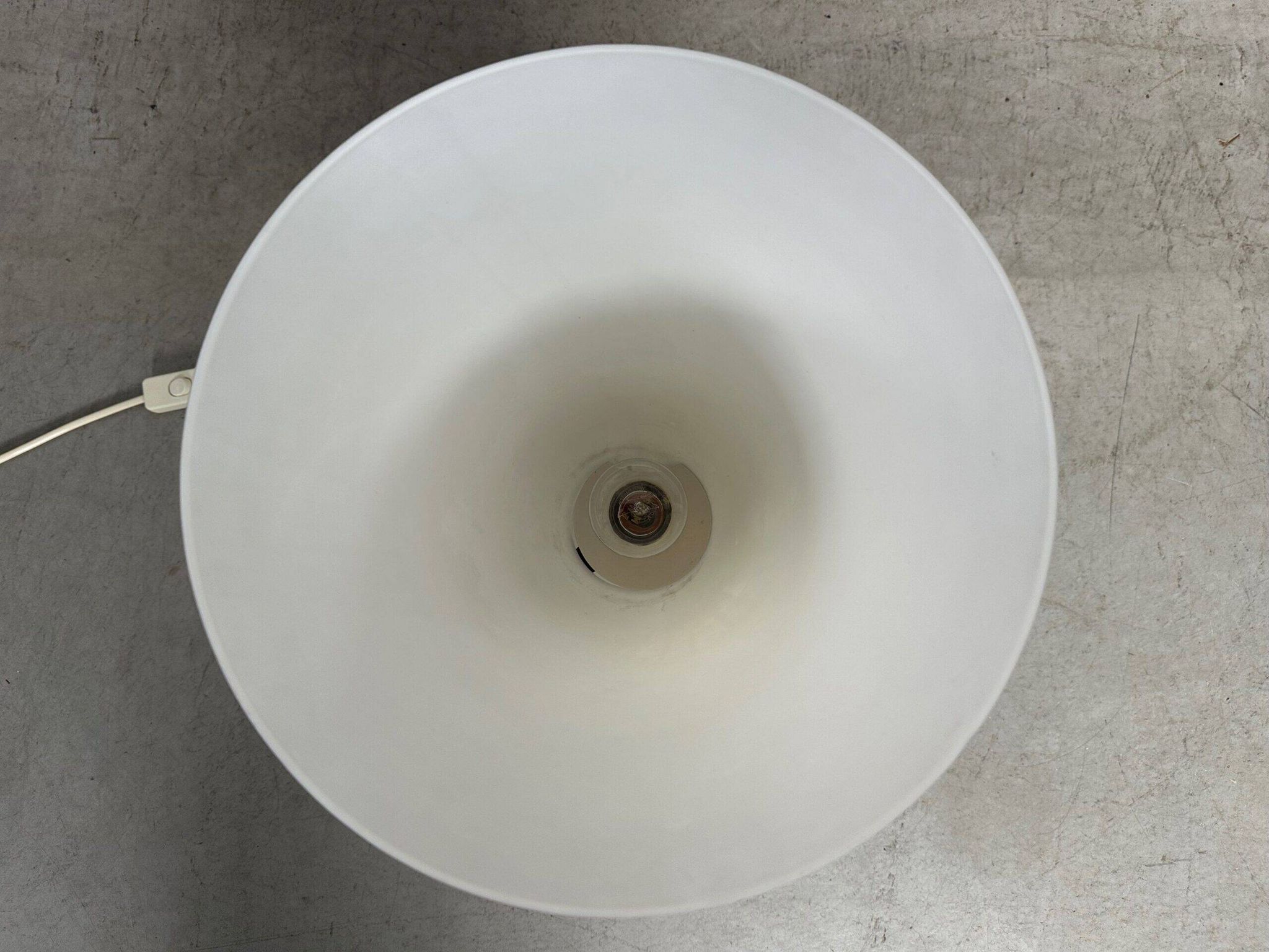 2x vintage opaline vase lamps
