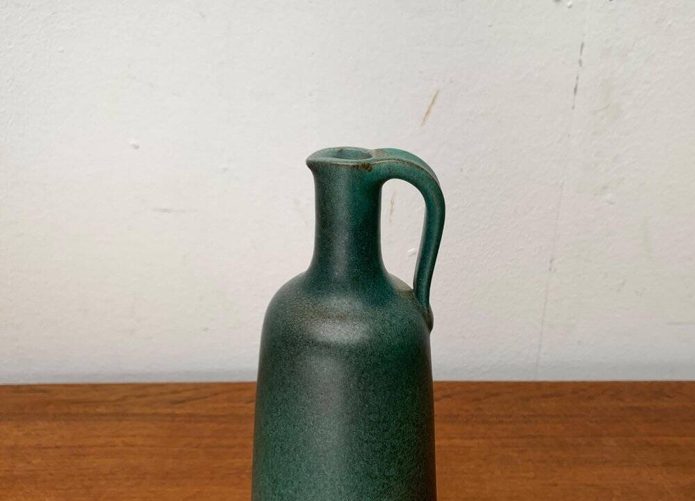 Minimalist Carafe Vase from Mid-Century German Workshop by Brockmann Extertal, 1960s