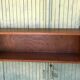 Vintage oak wall shelf