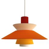 Suspension lamp the 5biose - minimalist design in fabric