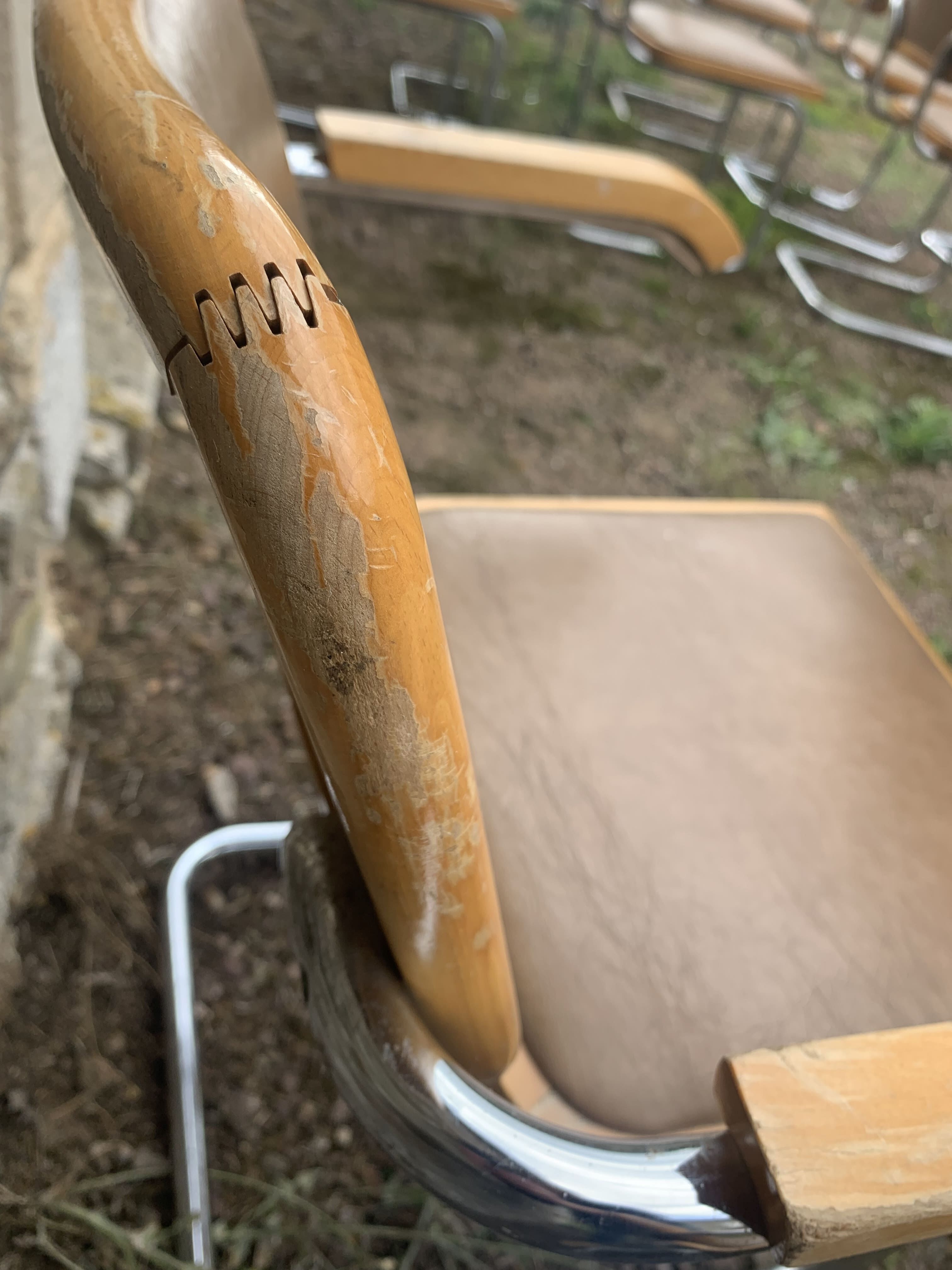 Fauteuil de Marcel Breuer, modèle B64