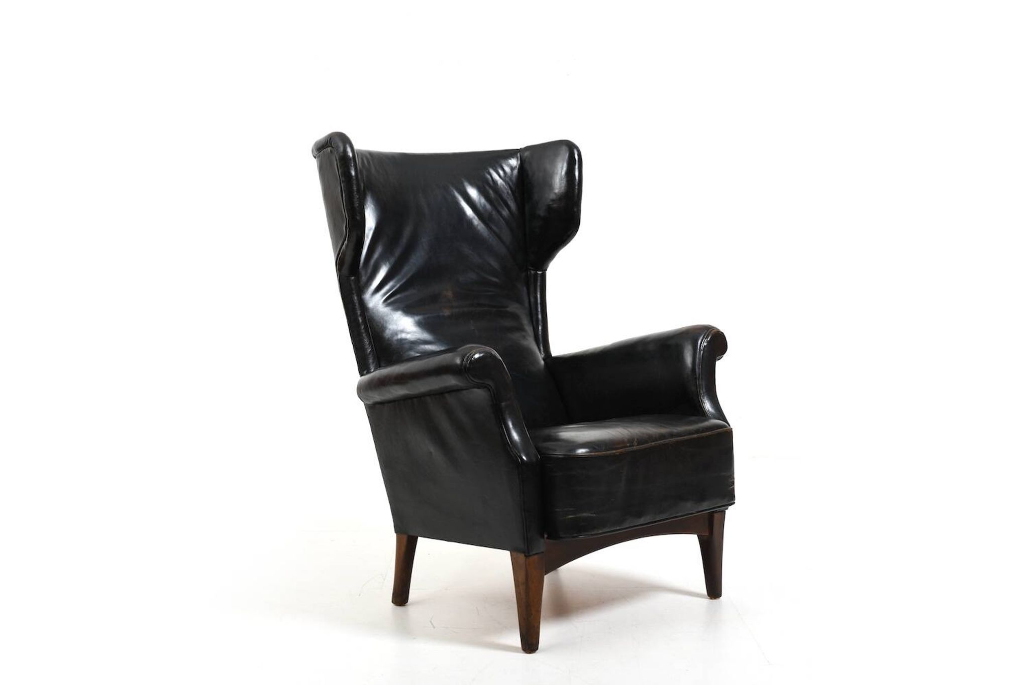 Fritz Hansen Danemark Fauteuil lounge modèle 8023 années 1950