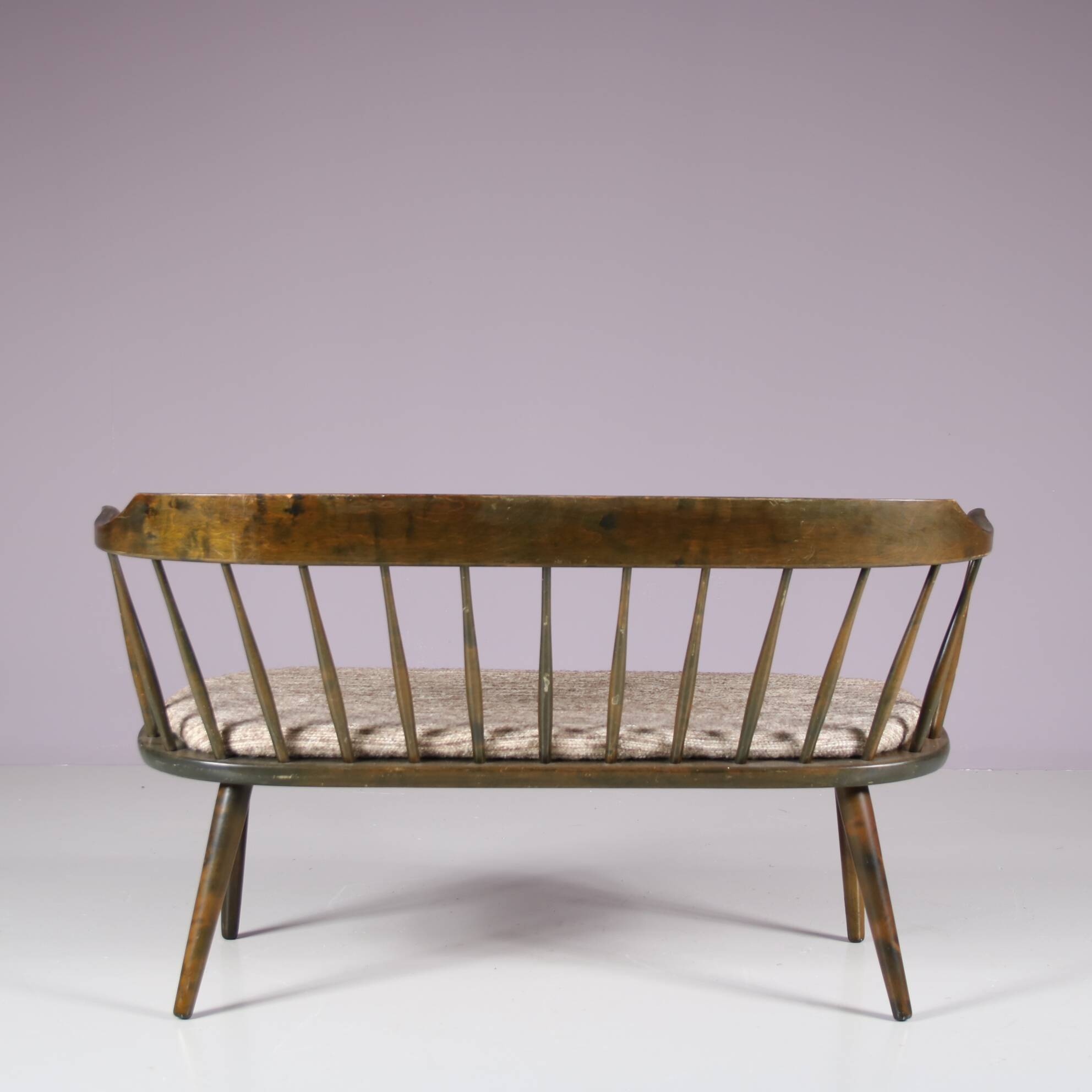 1950s Yngve Ekstrom Bench for Småland, Sweden