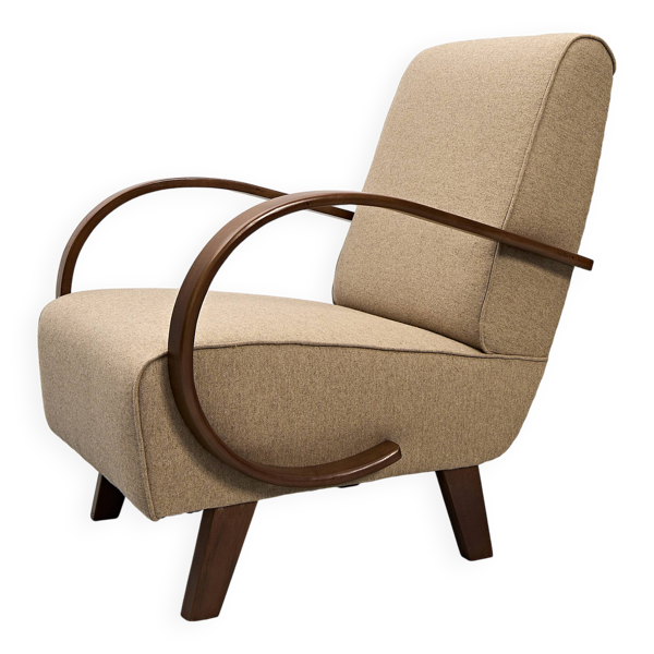 Fauteuil Type C par Jindřich Halabala, années 1930