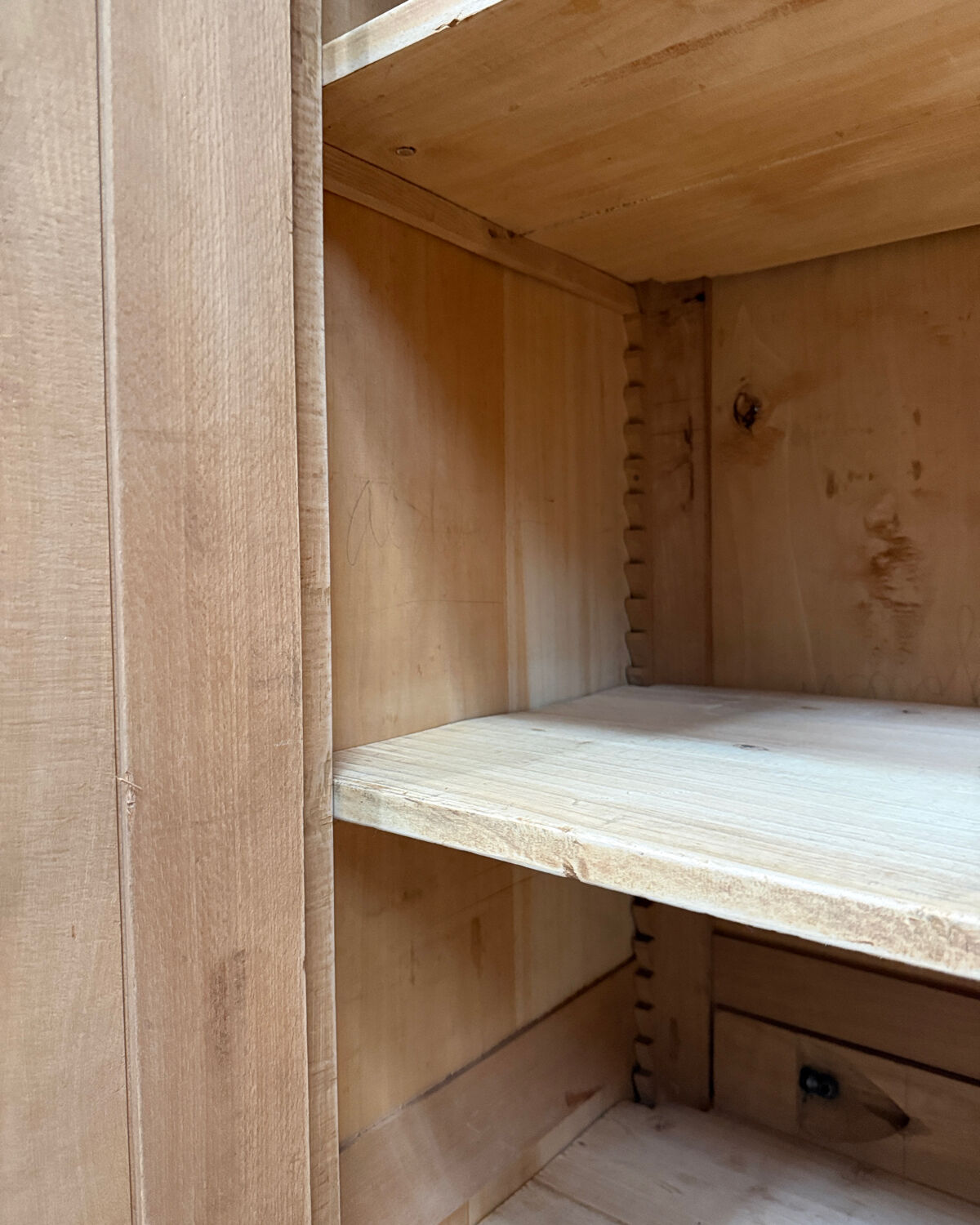 Parisian beech wardrobe (renovated)