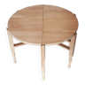 Aero-gummed coffee table living room foldable wood tray oak dp 0623031