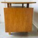 Vintage desk with drawers and side shelves - 1960