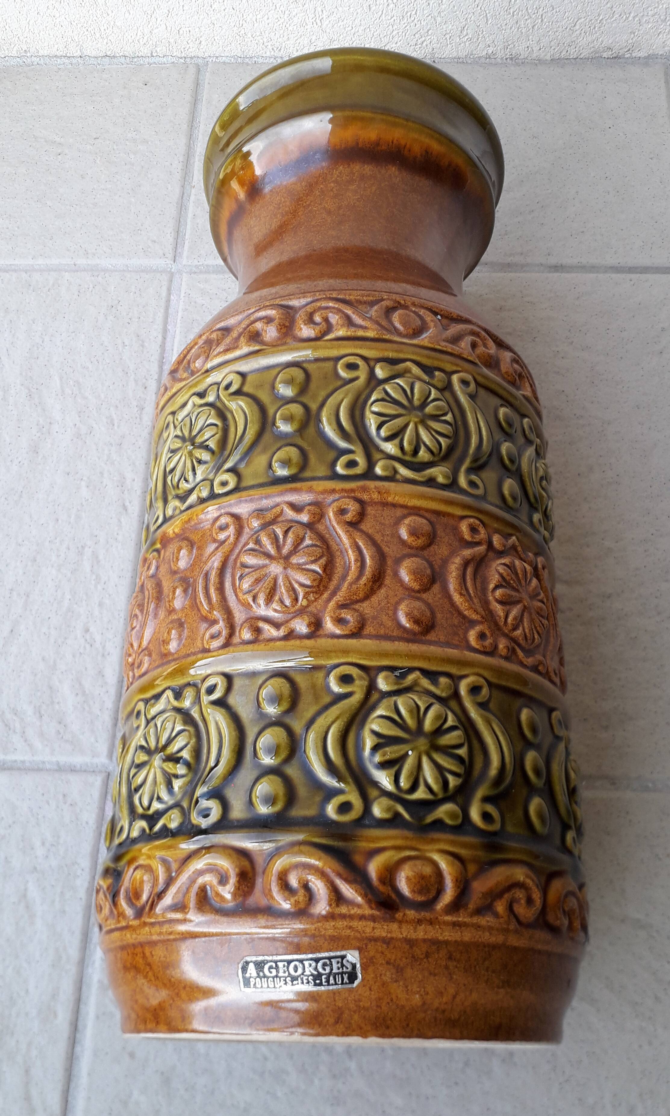 1970s ceramic vase