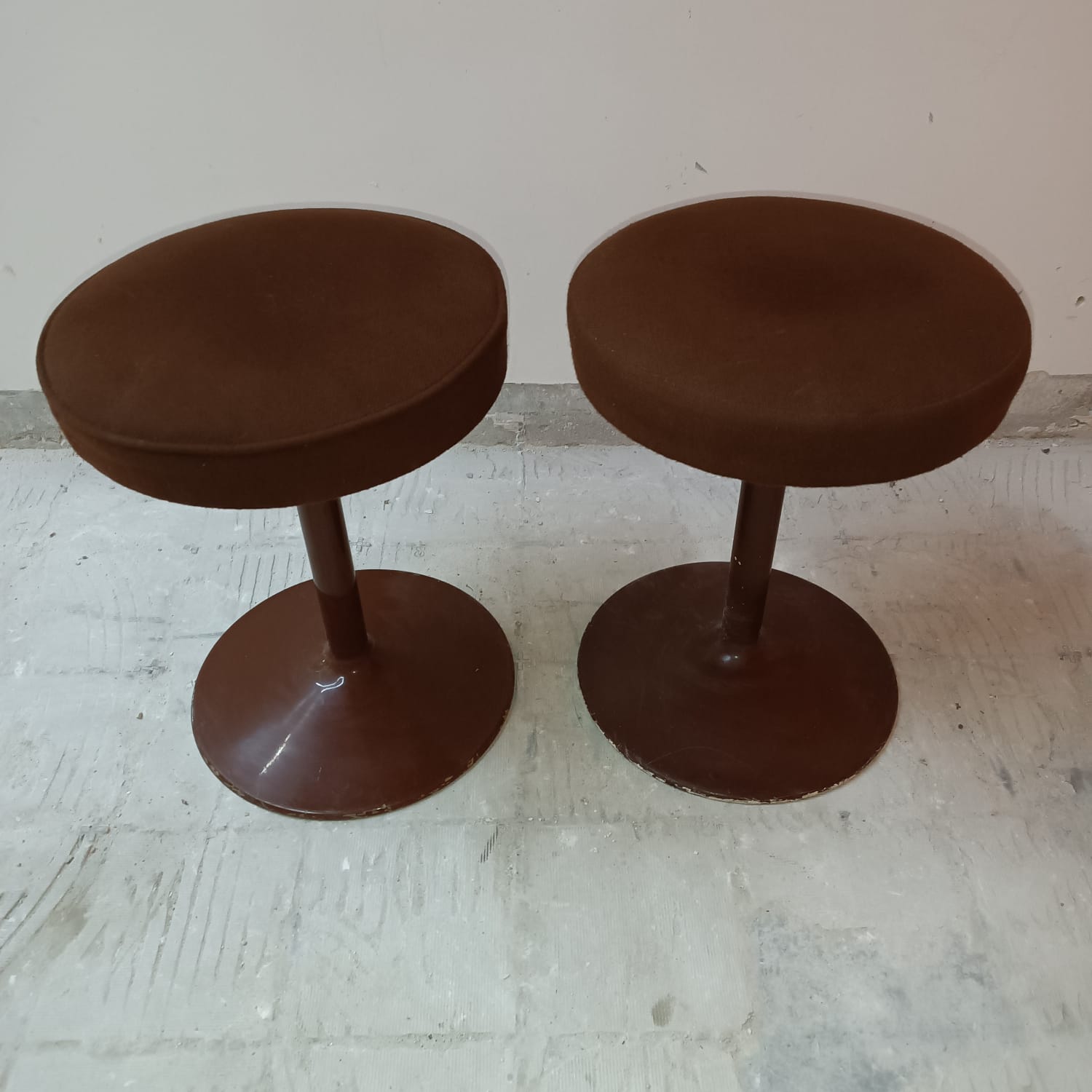 Pair of vintage stool 70s