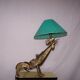Lamp Zoomorphic Rooster metal 50s