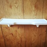 Tablet, white porcelain wall shelf