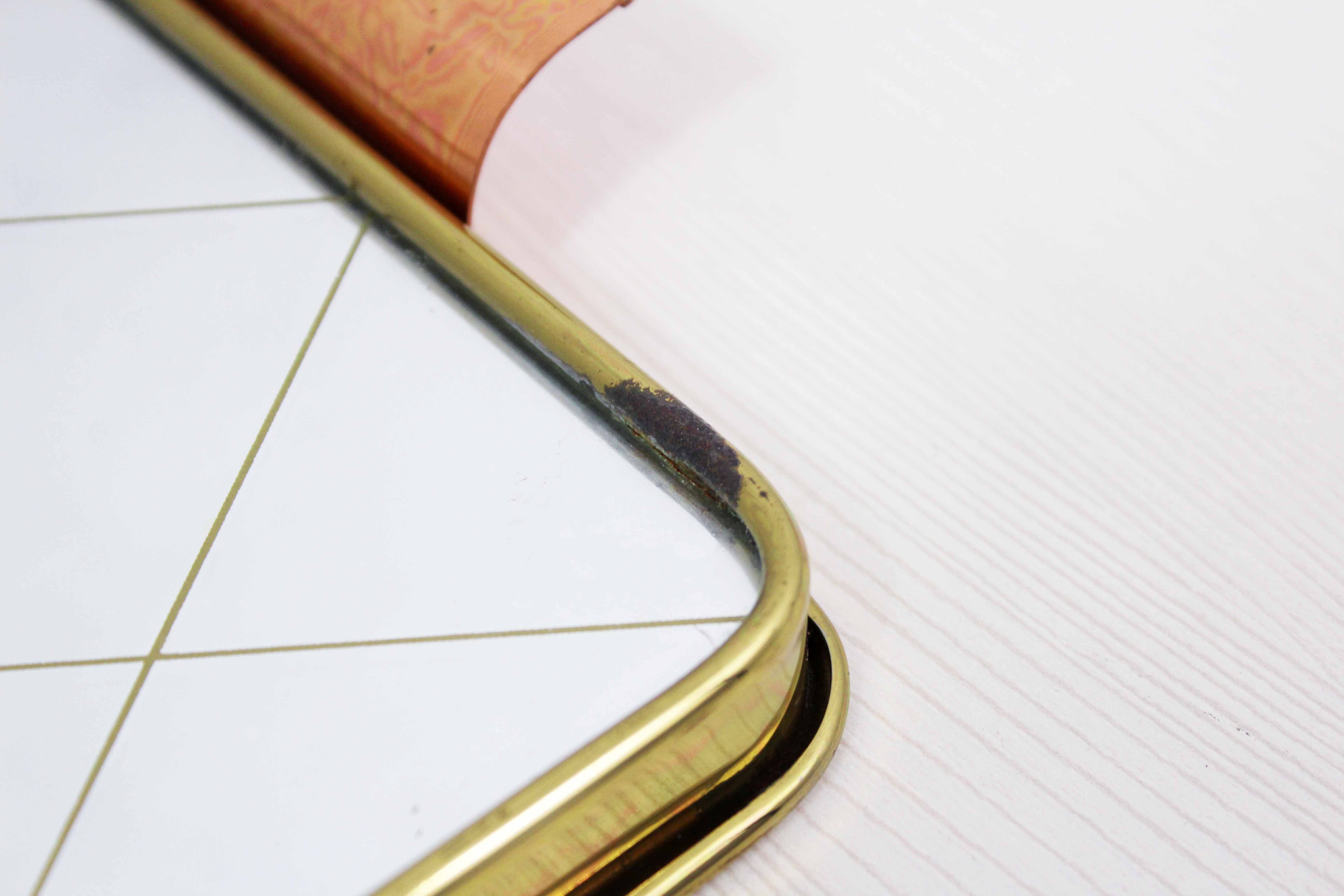 Plateau miroir vintage