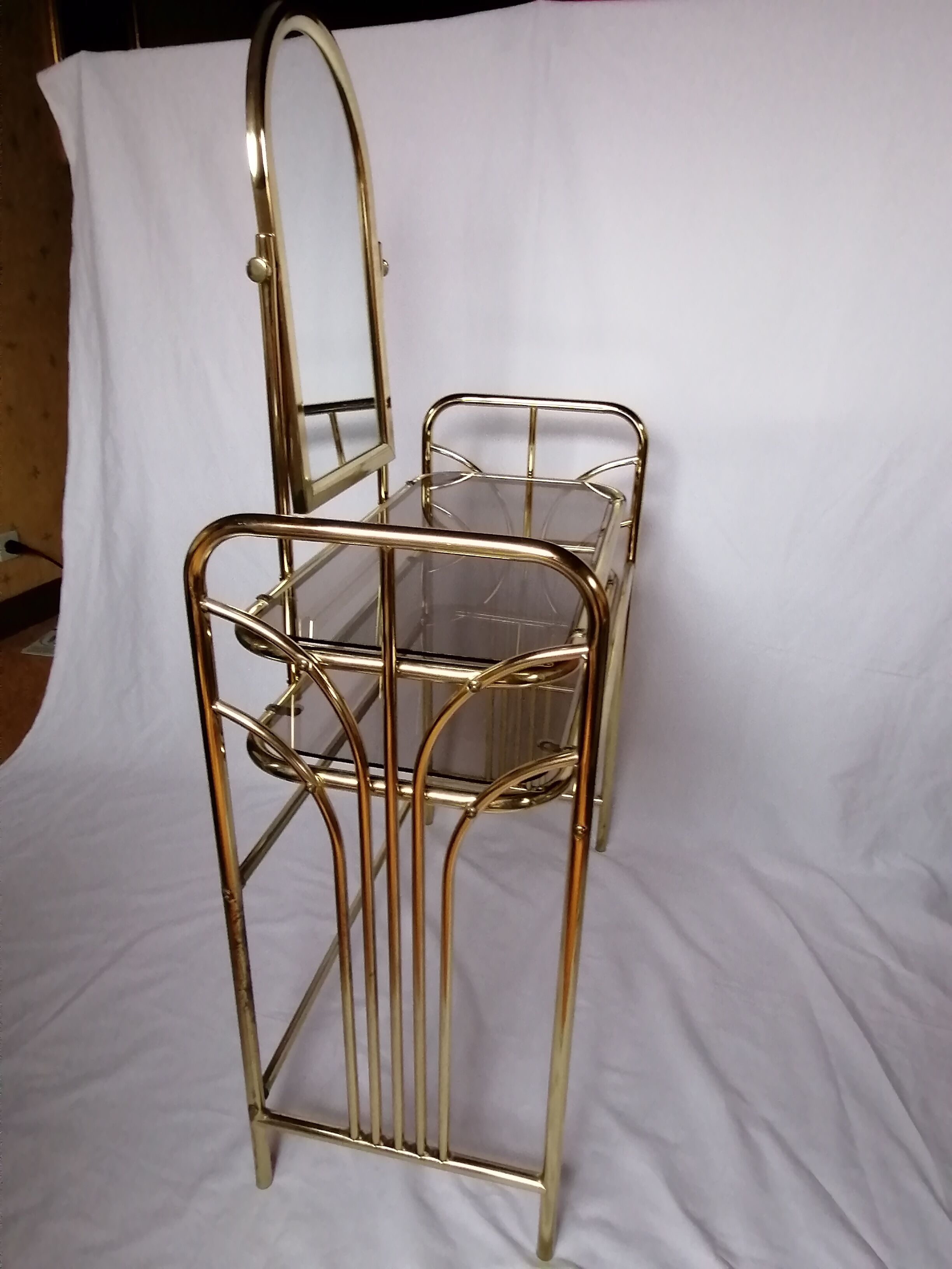 Dressing table and chair