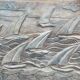 Tableau regate de bateaux en platre en relief decor de club house