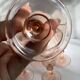 Vintage rose flutes